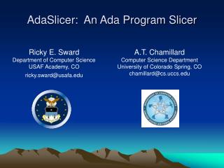 AdaSlicer: An Ada Program Slicer