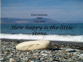 How happy is the little Stone…