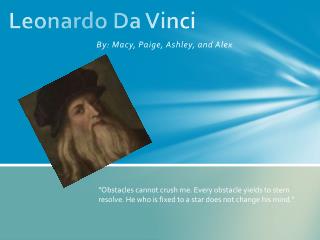 Leonardo Da Vinci