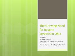 The Growing Need for Respite Services In Ohio