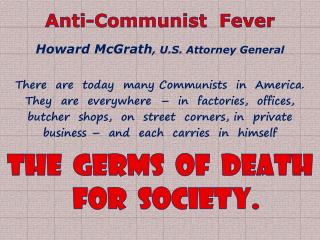 Anti-Communist Fever