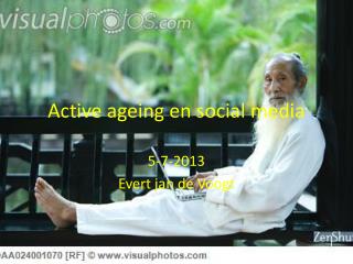 Active ageing en social media