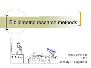 Bibliometric research methods