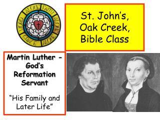 St. John’s, Oak Creek, Bible Class
