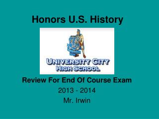 Honors U.S. History