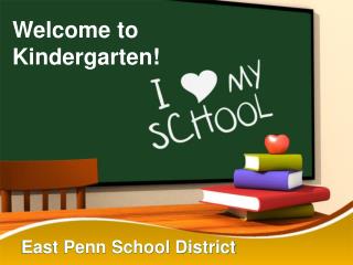 Welcome to Kindergarten!