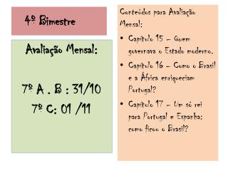 4º Bimestre