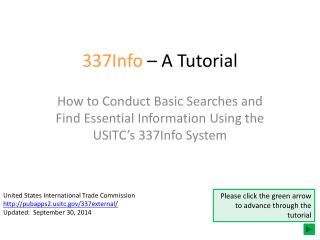 337Info – A Tutorial