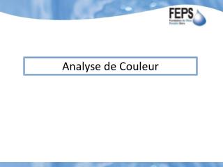 Analyse de Couleur