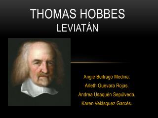 Thomas Hobbes leviatán