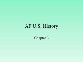 AP U.S. History