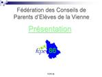 F d ration des Conseils de Parents d El ves de la Vienne