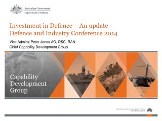 Investment in Defence – An update Defence and Industry Conference 2014