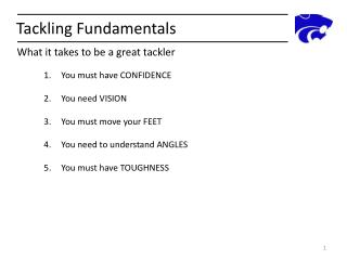 Tackling Fundamentals