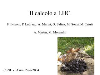 Il calcolo a LHC