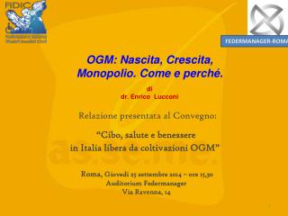 FEDERMANAGER-ROMA
