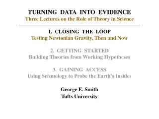 George E. Smith Tufts University