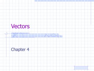 Vectors