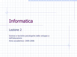 Informatica