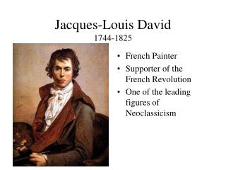 Jacques-Louis David 1744-1825