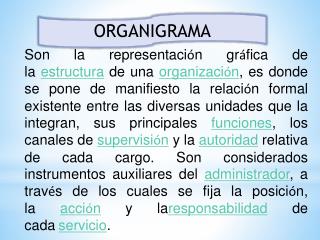 ORGANIGRAMA