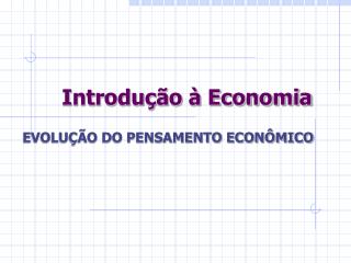 Introdução à Economia