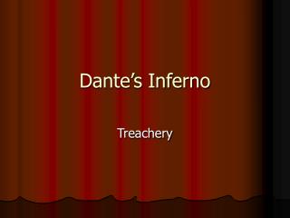 Dante’s Inferno