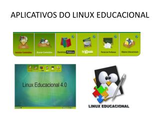 APLICATIVOS DO LINUX EDUCACIONAL