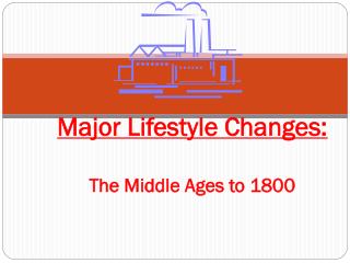 Major Lifestyle Changes: The Middle Ages to 1800
