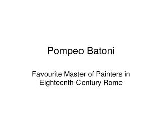 Pompeo Batoni