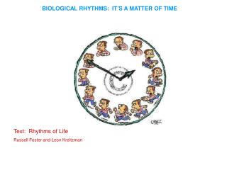 BIOLOGICAL RHYTHMS: IT’S A MATTER OF TIME