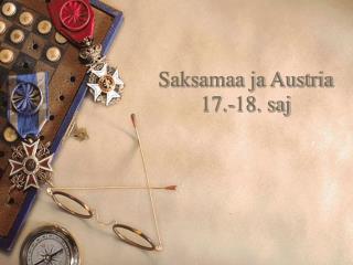 Saksamaa ja Austria 17.-18. saj