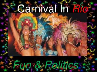 Carnival In Rio