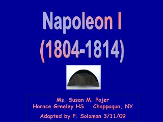 Napoleon I (1804-1814)