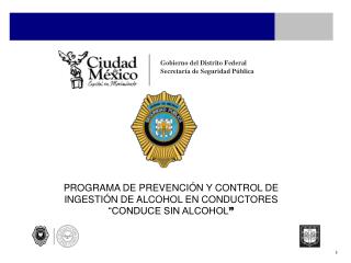 Gobierno del Distrito Federal Secretaría de Seguridad Pública