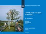 Introductie van een roetmaat