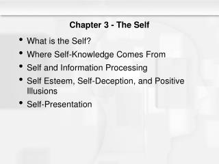 Chapter 3 - The Self