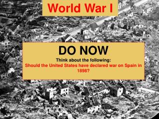 World War I