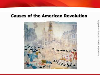 Causes of the American Revolution