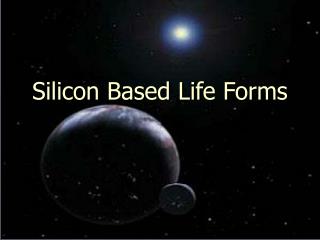 Silicon Based Life Forms