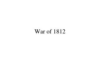 War of 1812