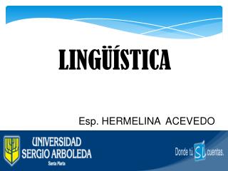 LINGÜÍSTICA