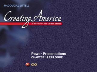 Power Presentations CHAPTER 19 EPILOGUE