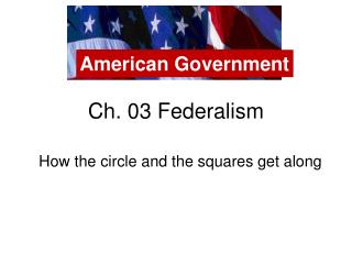 Ch. 03 Federalism