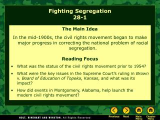 Fighting Segregation 28-1