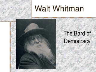 Walt Whitman