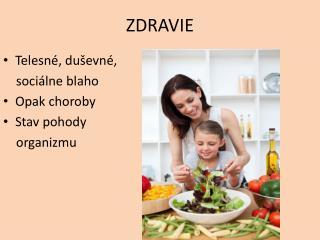 ZDRAVIE