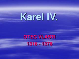 Karel IV.