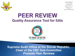 PEER REVIEW Quality Assurance Tool for SAIs