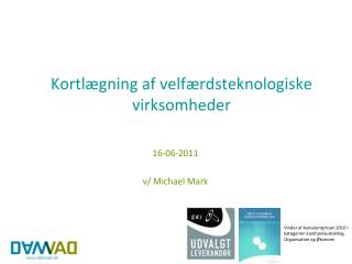 Kortlægning af velfærdsteknologiske virksomheder